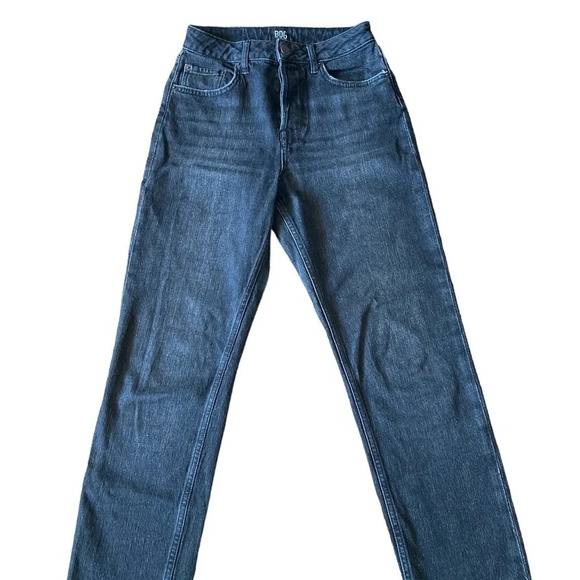 BDG Straight high Waisted straight Jeans Black washed - Picture 11 of 12